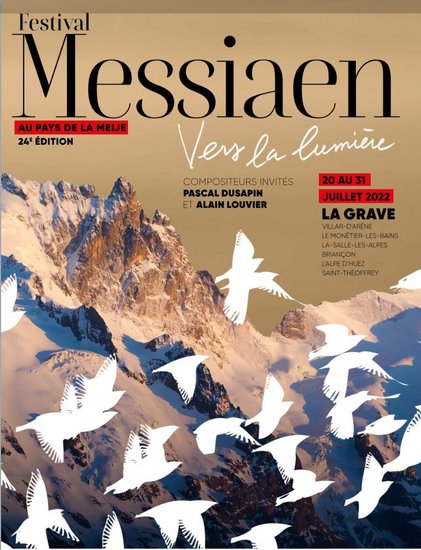 Festival Messiaen La Grave Hautes Alpes