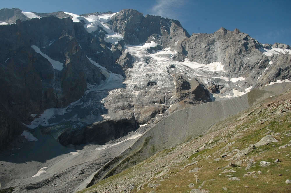 Glaciers and moraines