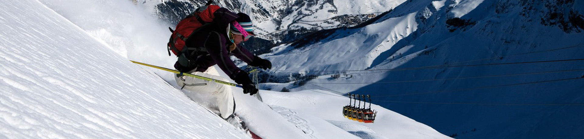Ski freeride téléphérique La Grave 