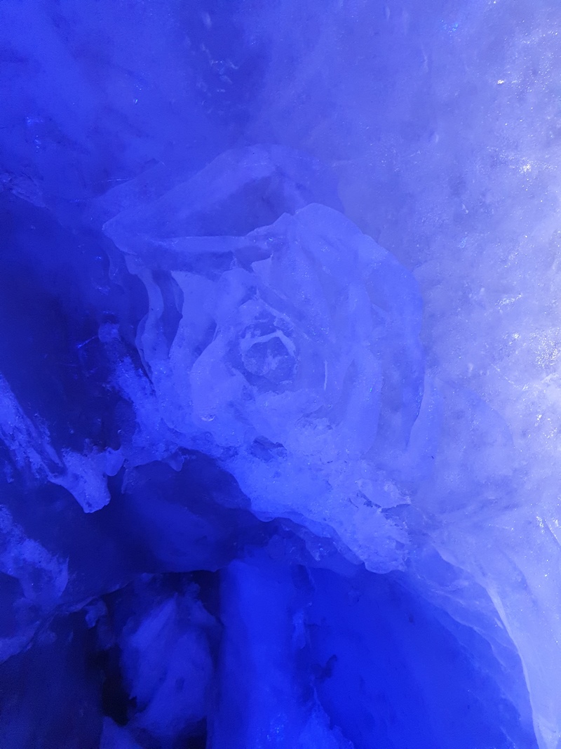 Sculpture grotte de glace 2021 