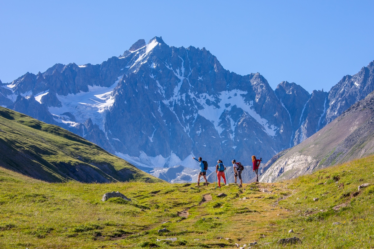 Hike to the Col d'Arsine, Ecrins National Park